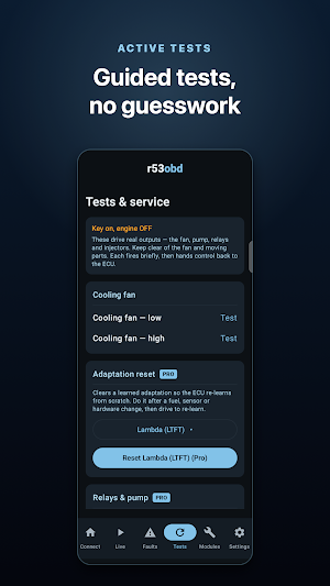 r53obd Screenshot 2