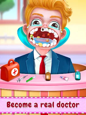Crazy Dentist Clinical Care - Dentist Hospital Screenshot 0