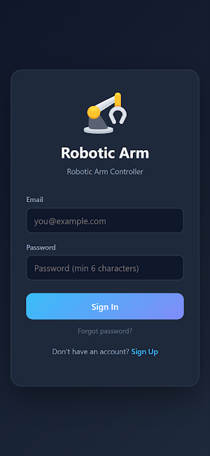 Robotic Arm Screenshot 3