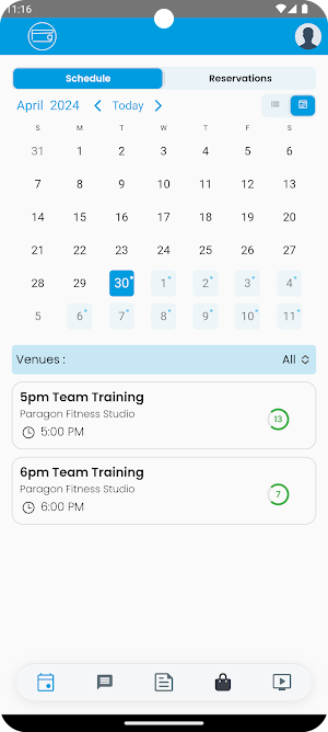 Paragon Fitness Screenshot 0