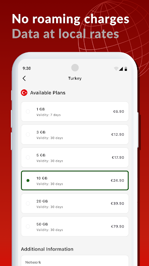 TurkSIM: Data eSIM for Travel Screenshot 2