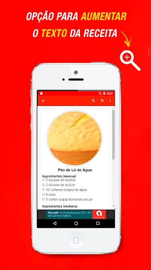 Receitas de Pão de Ló Screenshot 2