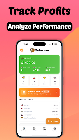 Trading Journal - Galaxiem Screenshot 1
