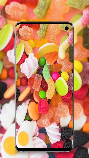 Candy wallpapers Screenshot 0