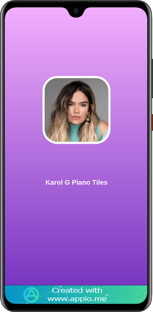 Karol G Piano Tiles Screenshot 1