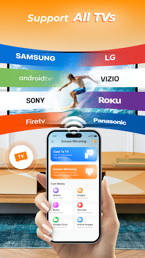 Smart TV Cast & Share Screen Screenshot 0