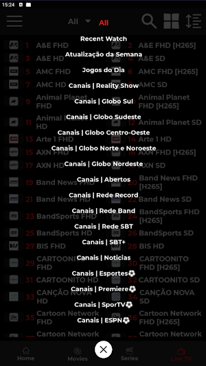 Cinevision Xtream Player Screenshot 2