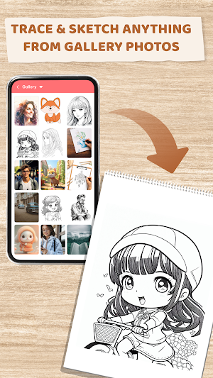 AR Draw Sketch: AR art & Trace Screenshot 2