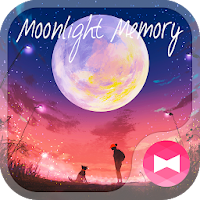 Beautiful Wallpaper Moonlight Memory Theme