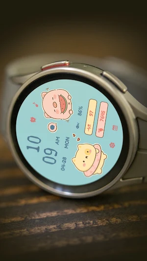 Born Cute For Wear OS Screenshot 2