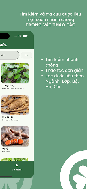 Herbal Index - Tìm dược liệu Screenshot 1