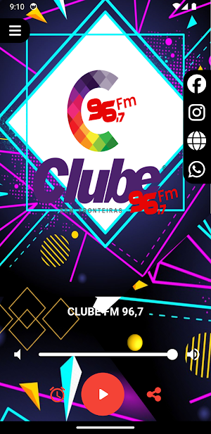 CLUBE FM 96,7 Screenshot 0