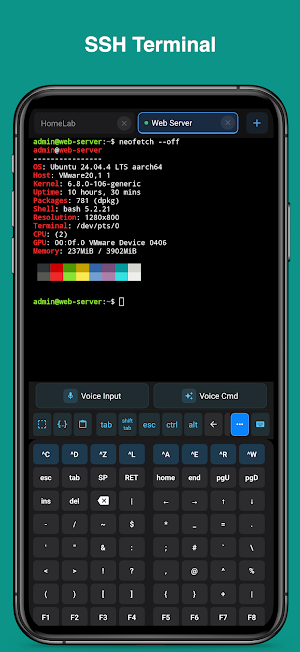 Vibe SSH – AI Terminal Screenshot 1