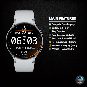 Classic Digit - watch face Screenshot 1