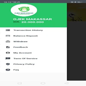 Ojek Makassar Driver Screenshot 1