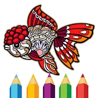 Betta Fish Coloring Game