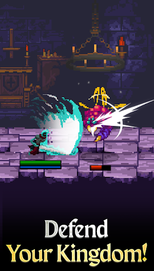 Idle Hero Slayer - Fantasy Pixel Dungeon Survival Screenshot 0