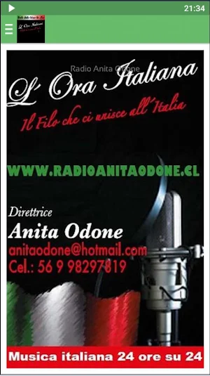 Radio Anita Odone Screenshot 0