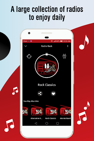 rock music app, radio rock Screenshot 2