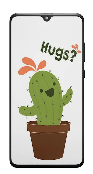 Cactus Wallpaper & Cute Background Images Screenshot 1