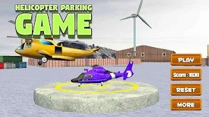 Helicopter Parking Game Screenshot 0