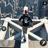 Going Up Parkour Rooftop Run