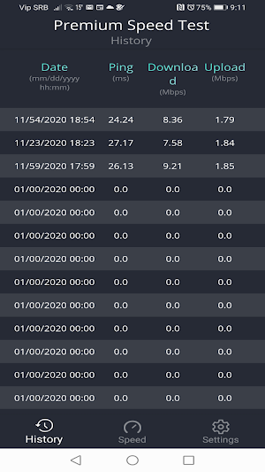 Fast Internet Speed Test Screenshot 1