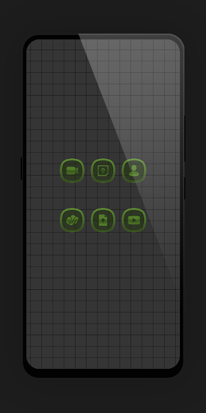 Matte Glass Green Icon Pack Screenshot 1