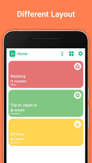 Days Counter - Events, Trip Counter Screenshot 1