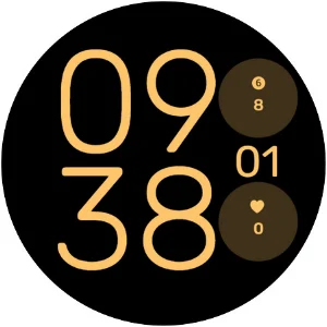 Simple II - Wear OS Watchface Screenshot 3