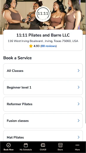 11:11 Pilates Screenshot 0