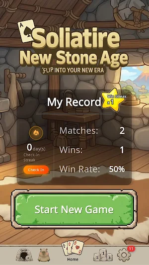 Solitaire: New Stone Age Screenshot 0