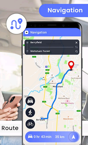 Live Earth Map: GPS Navigation Screenshot 0