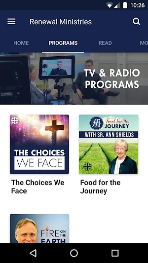 Renewal Ministries Screenshot 1
