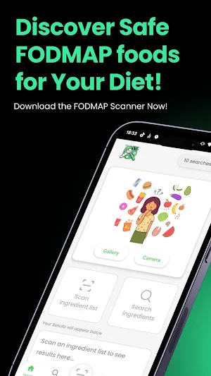 IBS FODMAP Diet AI Scanner Screenshot 1