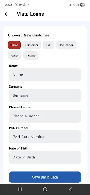 Vista Loans CRM Screenshot 3