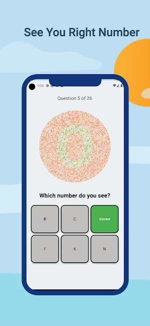 Color Blind Test Screenshot 2