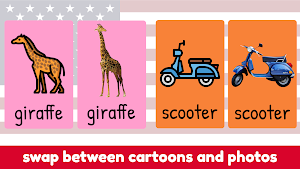 First Words - US/UK English (baby flashcards) Screenshot 1
