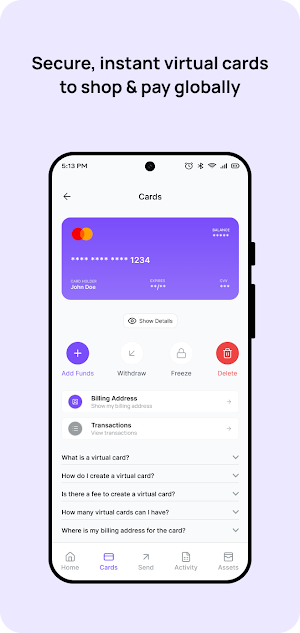 Sarafa: Customer Wallet Screenshot 3