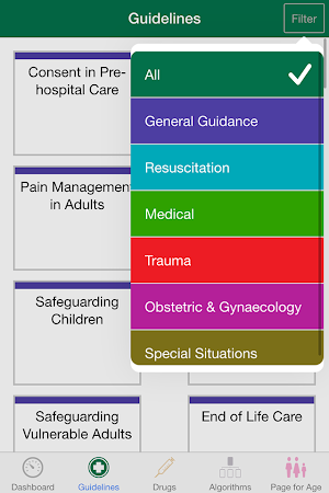 iCPG: UK Ambulance Services Screenshot 2
