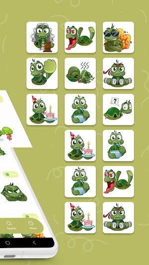 Tortoise Stickers Screenshot 2