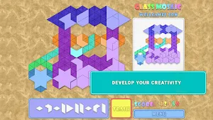 Glass Mosaic: Jigsaw Puzzle Screenshot 2