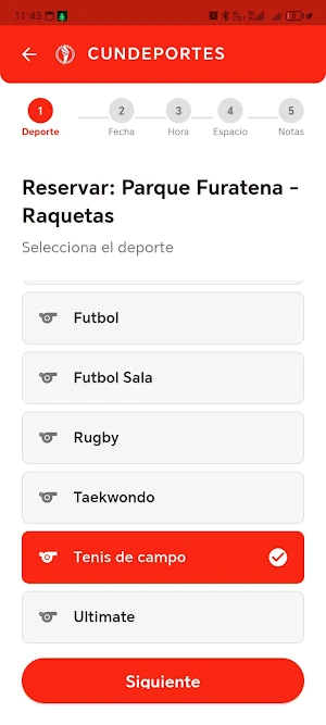 Cundeportes Funza Screenshot 3
