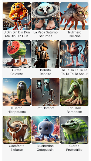 Italian Brainrot Soundboard Screenshot 2