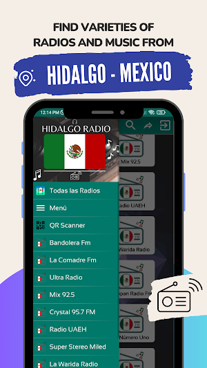 Hidalgo Radio Stations: Music Screenshot 1