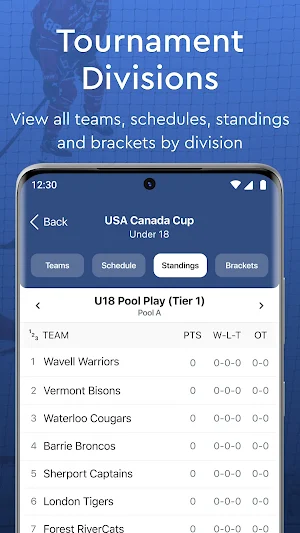USA Canada Cup Screenshot 3