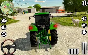 Big Tractor Farming Games 3D Screenshot 1