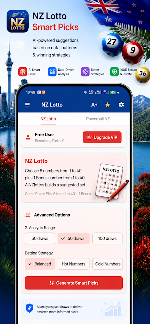 Ai NZ Lotto & Powerball NZ Screenshot 3