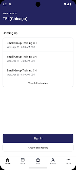 TFI Members Screenshot 1