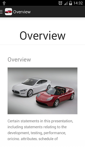 About Tesla Screenshot 0